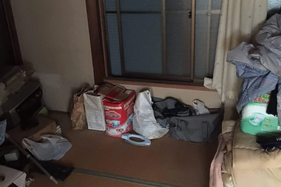 横浜市都筑区にて孤独死された方の遺品整理を行いました。
