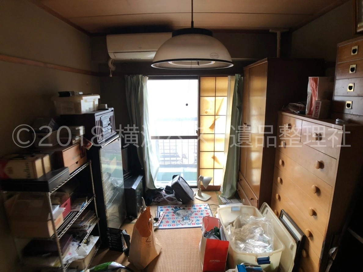 和室 作業前