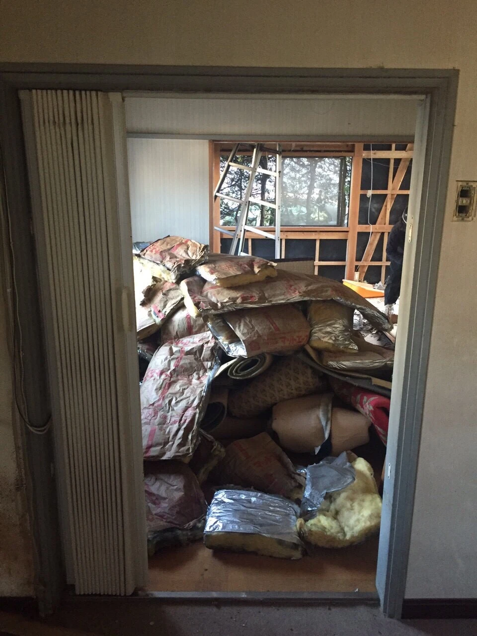 解体前の部屋の様子