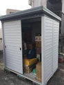 片付け前の倉庫の様子